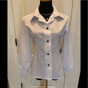 Anime costume white button up blouse